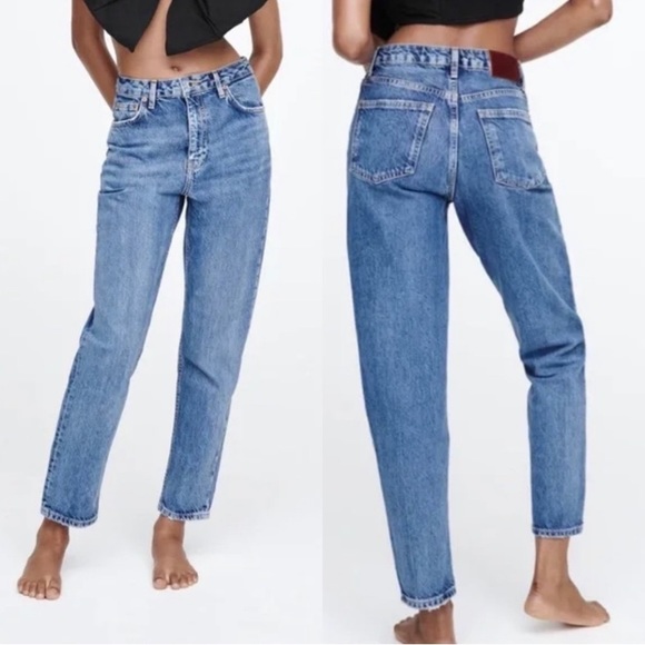 Zara Denim - 14 Zara Classic Mom Fit Jeans NWT